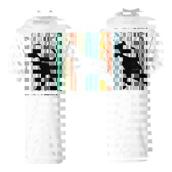 Minichnauzer Perro Retrochnauzer Cuello Camiseta unisex - Regaloses