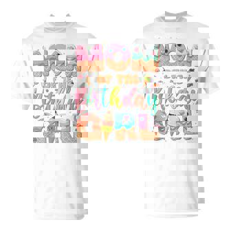 Mom Of The Birthday Ice Cream Family Matching Party T-Shirt | Seseable CA