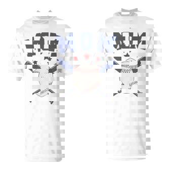 Mom Of Rookie 1St Birthday Baseball Boy Family Matching T-Shirt | Seseable CA