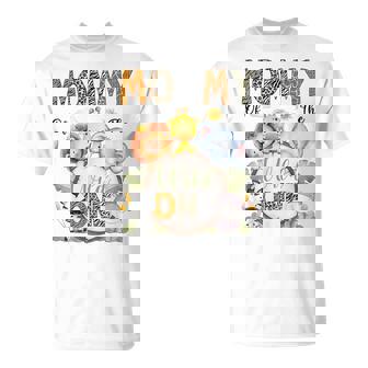 Mommy Of The Wild One 1St Birthday Boy Safari Animals T-Shirt | Seseable UK