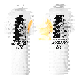 Motif Amour Inconditionnel Pour Chien Et Chat Pour Homme Et T-Shirt - Cadeauxyz