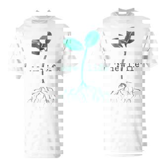 New Life Plante De Jardinage Pour Amoureux Des Plantes T-Shirt - Cadeauxyz