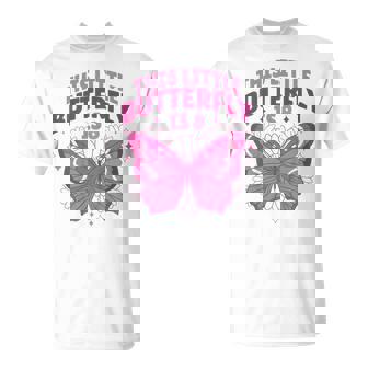 Niños 8 Años Niña 8º Cumpleaños Regalo Mariposa Lindo Animal Camiseta unisex - Regaloses