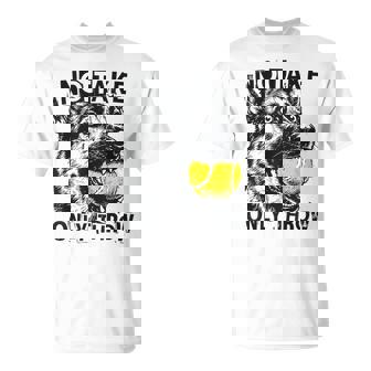 No Take Only Throw Tennis Ball German Shepherd Dog Mom T-Shirt - Monsterry