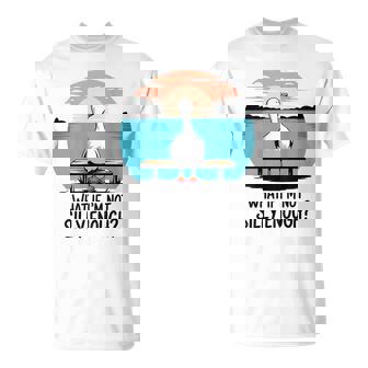 What If Im Not Silly Enough Goose Silly Goose Birthday T-Shirt | Mazezy