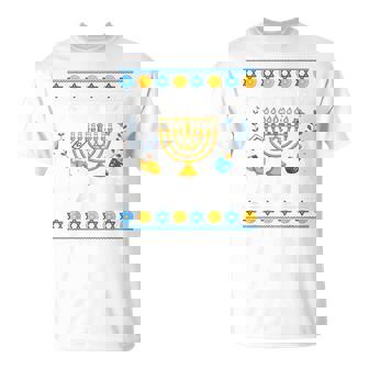 Not Today Santa Hanukkah Sweater Jewish Chanukah T-Shirt - Monsterry