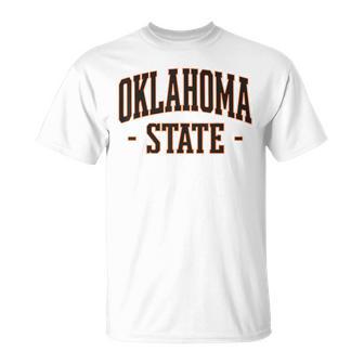 Oklahoma State Pride Classic Oklahoma Vintage T-Shirt | Mazezy