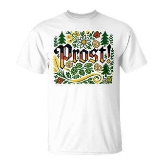 Oktoberfest Drinking Vintage German Prost Women T-Shirt - Thegiftio UK