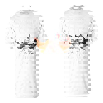 One Chicken At A Time Chicken Lady Wife Mom T-Shirt - Thegiftio