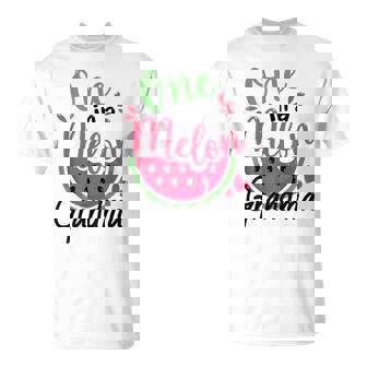 One In A Melon Grandma 1St Birthday Party Family Matching T-Shirt - Monsterry