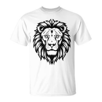 Orange Lion Face Netherlands Holland T-Shirt - Thegiftio UK