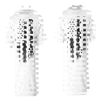 Papaw Patriotic American Usa Flag Father's Day Papaw T-Shirt - Thegiftio