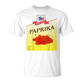 Paprika Spice Halloween Costume Unique Fun Foodie T-Shirt - Monsterry