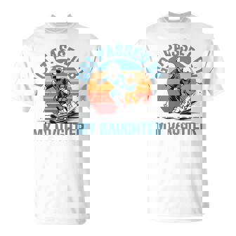 Got Passed By My Daughter Esquiar Papá Esquiadores Amantes Manga Larga Camiseta unisex - Regaloses