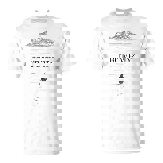 Penguin But Why Mountains Motivational T-Shirt - Monsterry