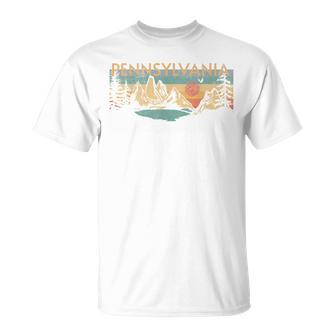 Pennsylvania Small Grey T-Shirt - Thegiftio UK