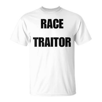 Qos Bnwo Queen Of Spades Race Traitor T-Shirt - Thegiftio UK