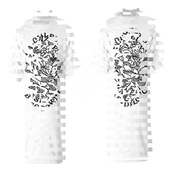 Radicalized By Basic Decency Floral Social Justice Feminist T-Shirt | Seseable CA