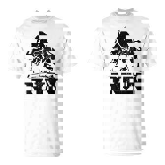 Raging Bulls Running Of Bull Bullfight Cowboys Lover Animal T-Shirt | Mazezy