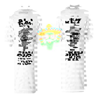 Relax Gringo I Am Legal Latino Mexican Immigrant T-Shirt | Mazezy