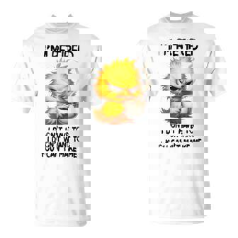 I Am Retired I Don't Have To I Don't Want To You Can't Make T-Shirt | Seseable CA