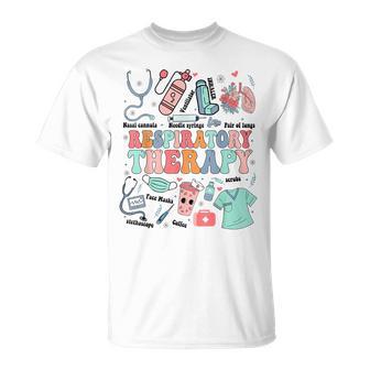 Rt Respiratory Therapy Therapist Rt Care T-Shirt - Seseable
