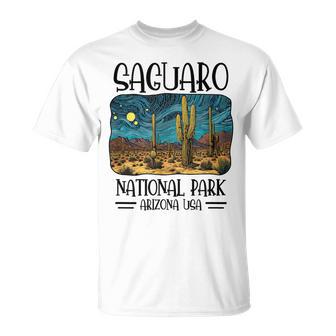 Saguaro National Park Arizona Usa T-Shirt | Mazezy
