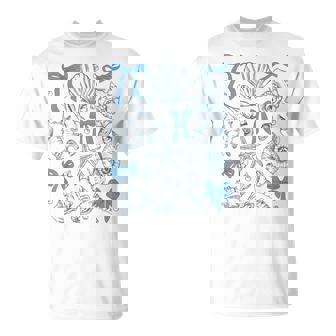 Seashell Starfish Summer Vacation Hawaii Beach Coquette Bow T-Shirt - Monsterry