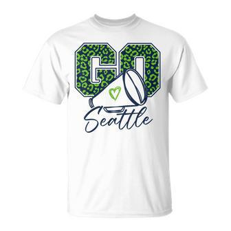 Seattle Classic Vintage Green T-Shirt - Thegiftio UK