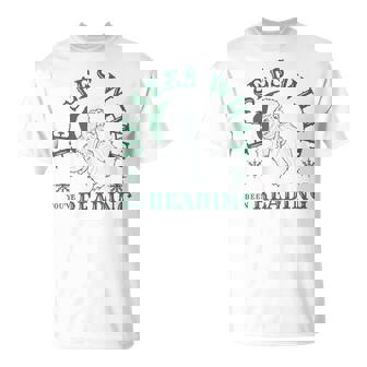 He Sees What You've Been Reading Bookish Christmas T-Shirt - Monsterry