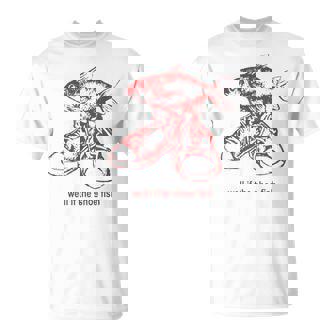 Well If The Shoe Fish Wear It Shoe Fish Cursed Y2k T-Shirt - Monsterry