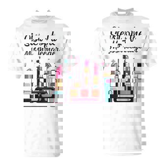 Sister Of The Miss Threenager Makeup 3Rd Birthday Party T-Shirt - Monsterry