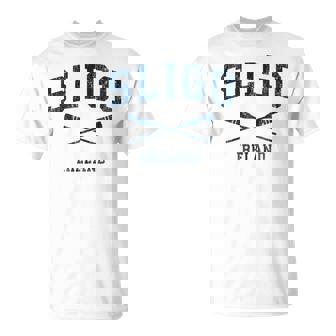 Sligo Ireland Vintage Nautical Paddles Sports Oars T-Shirt | Mazezy