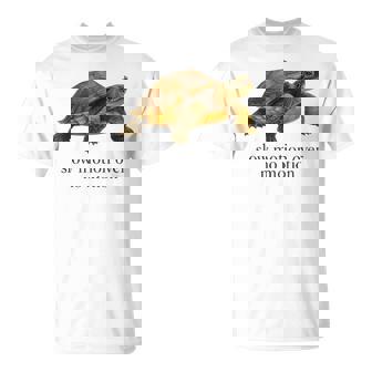 Slow Motion Over No Motion Turtle T-Shirt | Seseable UK