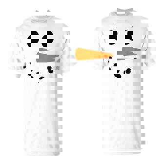 Snowman Face Christmas Costume T-Shirt | Seseable UK
