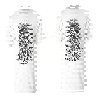 Sugarkull La Jefa Del Jefe Catrina Muertos Calavera Camiseta unisex - Regaloses