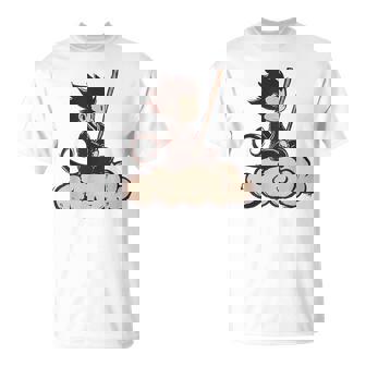 Sun Wukong On Cloud Monkey King Chinese Legend Martial Arts T-Shirt | Seseable CA