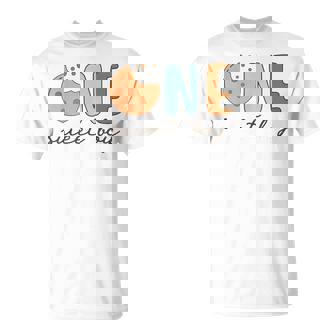 Sweet One Cookies And Milk 1St Birthday Boy Family Matching T-Shirt - Seseable