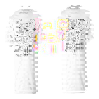 Teacher Colorful Doodle Back To School For Teacher T-Shirt - Monsterry