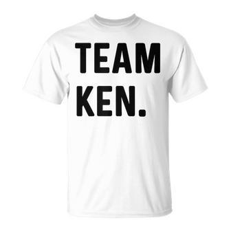 Team Ken Nom Nom De Famille T-Shirt - Cadeauxyz