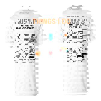 Things I Do In My Spare Time Bug Collector Entomologist T-Shirt | Mazezy