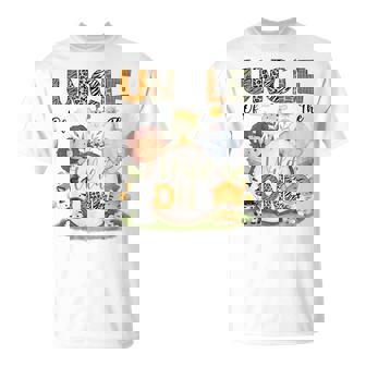 Uncle Of The Wild One 1St Birthday Boy Safari Lover T-Shirt - Monsterry