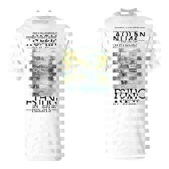 Never Underestimate An Old Man Who Goes Fishing In His 80S T-Shirt | Mazezy