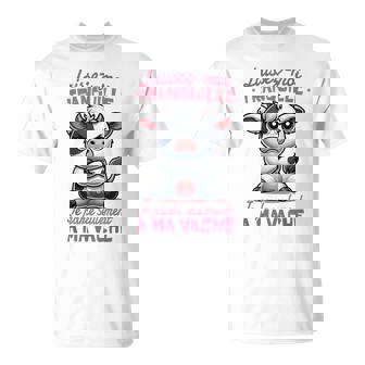 Vache Humour Fille Enfant Parle À Maache T-Shirt - Cadeauxyz