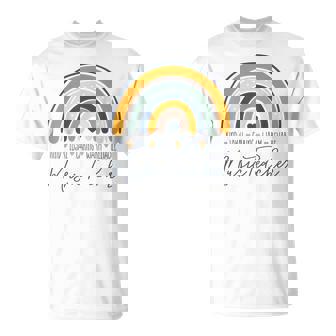 Valentine's Day Music Teacher Appreciation T-Shirt | Mazezy