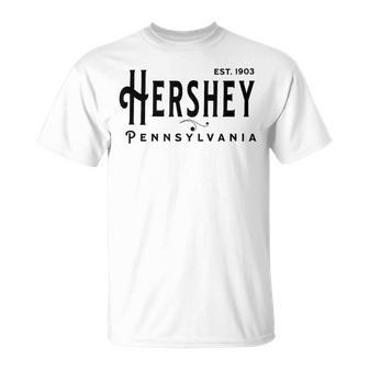 Vintage Merch Souvenir Visit Hershey Pennsylvania T-Shirt - Thegiftio UK