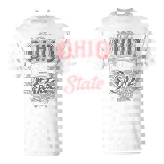 Vintage Ohio Buckeye Home State T-Shirt | Mazezy