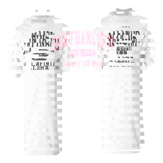 Vintage San Francisco California Souvenir Retro Throwback T-Shirt | Mazezy