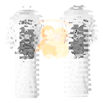 Viral Punch Monkey You Are Never Alone T-Shirt | Mazezy