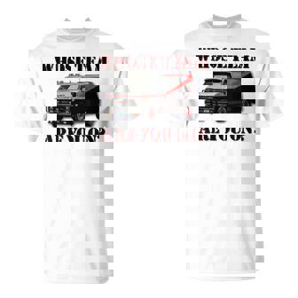 Whose Team Are You On Black Van 80S Tv Pop Culture T-Shirt - Monsterry